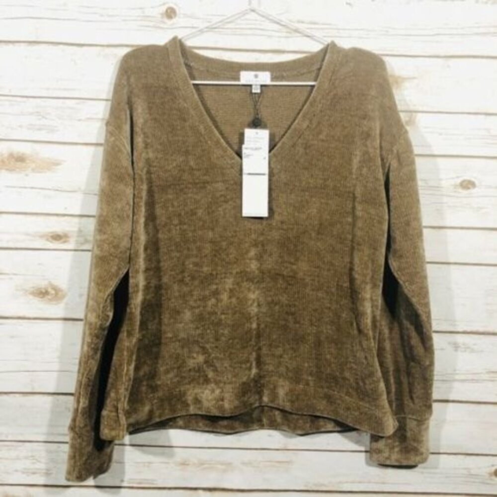 Socialite Women’s Brown Long Sleeve ‎ Sweater size S